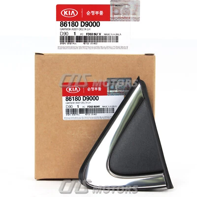 ⭐OEM⭐ Fender Corner Chrome Molding LEFT DRIVER for 17-22 Kia Sportage 86180D9000 Foto 1 de 4