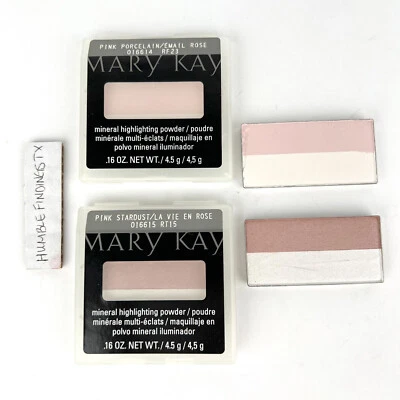 Mary Kay MINERAL HIGHLIGHTING POWDER - PICK YOUR COLOR - 2 Toned Pressed NEW Box - Image 1 of 4