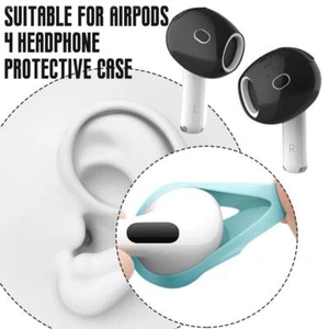 Ear Cap Anti-Slip Anti-Drop Silicone Covers For Airpods4 Not Affect Charge - Zdjęcie 1 z 12