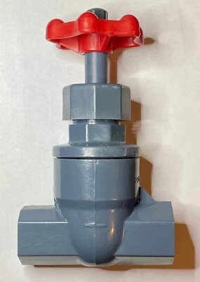 Válvula Globo PVC Roscado 3/4", Asahi/America 1261007, Plástico EE. UU. 21062 Foto 1 de 2