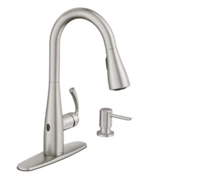 Grifo de cocina pulverizador de 1 mango sin contacto MOEN Essie - Imagen 1 de 5