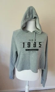 New Look Womens Hooded Sweatshirt Grey Size 16 - Picture 1 of 4