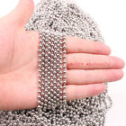 Retail In bulk Stainless Steel Beaded Chain Jewelry Finding Marking Fit Pendant
