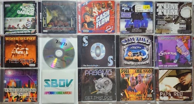 CD LOT RAP Papa Reu Phenomenon Preemo DJ Screw Slim Thug Tum Tum Z-Ro Rapid Ric - Image 1 of 2