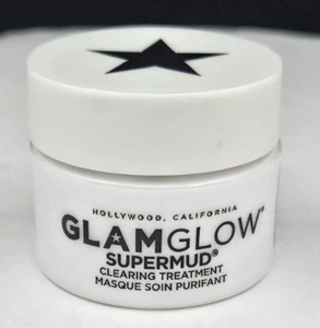 GLAMGLOW SUPERMUD Clearing Treatment Mask - 0.5oz - Travel Size - NEW - Picture 1 of 7