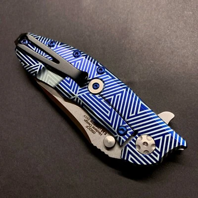 Zero Tolerance 0562CF Flipper Rick Hinderer Pln Edge Triangle ZT 0562 ZT0562 - Image 1 of 4