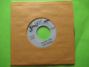 LITTLE JOE BLUE SOUTHERN COUNTRY BOY / PEACEFUL MAN 7" 45 EX - Picture 1 of 2