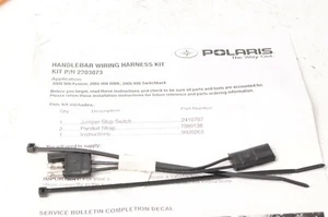 Genuine Polaris 2203073 Kit,Handlebar Wiring Harness 2005 fusion RMK 900 Switchb - Picture 1 of 2