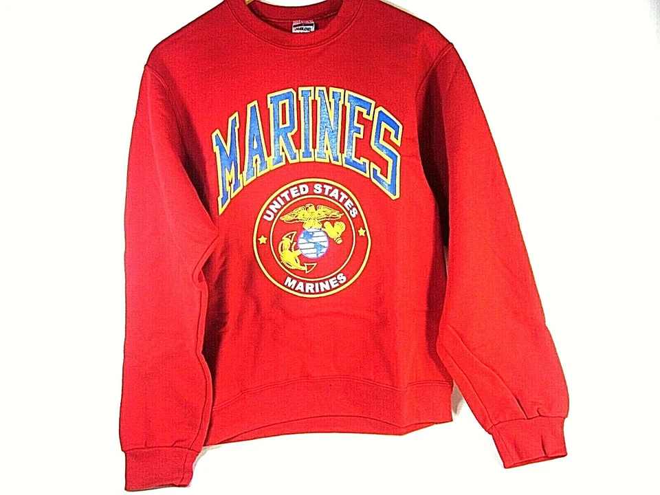 Sudadera Fox Outdoor Products United States Marines cuello redondo, para hombre talla pequeña Foto 1 de 4
