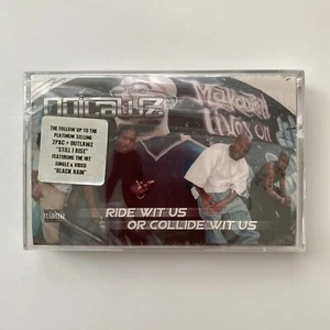 Outlaws (RAP) Ride Wit Us Or Collide Wit Us Cassette Tape (2Pac) MINT - Picture 1 of 5