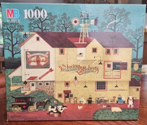 Charles Wysocki Americana -Irving Roberts Veteranary Surgeon - 1000 pc - Picture 1 of 6