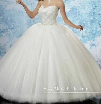 Vestido de baile de novia Mary's - 2B795 - Marfil - Talla 14 Foto 1 de 4