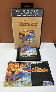 The Ottifants Sega Mega Drive Spiel OVP mit Handbuch braun Tasche Hülle - Bild 1 von 21