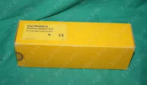 GE Fanuc IC675PDI081A Stazione Profibus 8 Ingressi Connettore Rapido Giunzione Blocco NUOVO - Foto 1 di 3