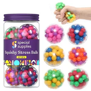 Special Supplies Sensory Squishy Stress Balls Squeeze Color Sensory Toy - Rel... - Picture 1 of 9