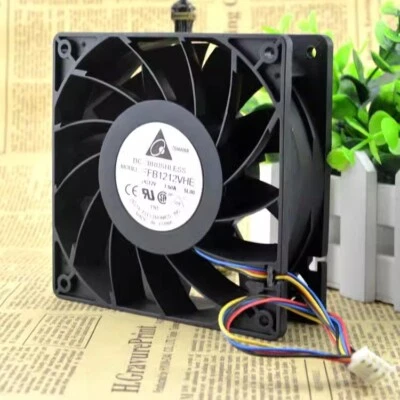 Delta FFB1212VHE 12V 1.50A PWM Fan violence windy tune 12cm 120mm Fan - Image 1 of 3