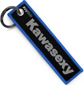 Keychains, Premium Quality Key Tag Fits Kawasaki Motorcycle, Car, Scooter, ATV - Picture 1 of 12