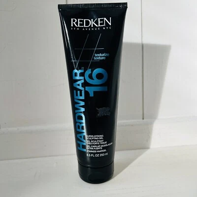 GEL ESCULPIDO SUPER FUERTE REDKEN 16 HARDWEAR 8,5 OZ Foto 1 de 4
