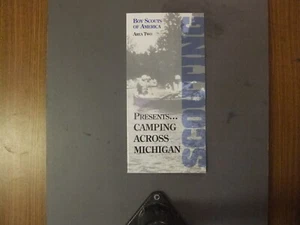 Folleto Boy Scout OA Área 2 Dónde acampar en Michigan 2116JJ - Imagen 1 de 1