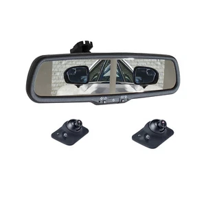 4.3" Dual Screen Mirror Monitor Side Camera for Car Front Side Rear View Reverse - Picture 1 of 13