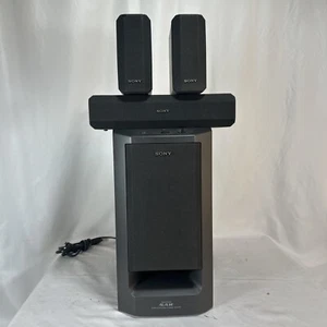 Sony SA-VE230 Speaker System (2)SS-V230, (1) SS-CN230, (1) SA-WMS230 Subwoofer - Picture 1 of 9