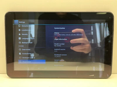 Hipstreet Equinox 2 Android Tablet HS-10DTB2-8GB 1012TOP200 - Image 1 of 4