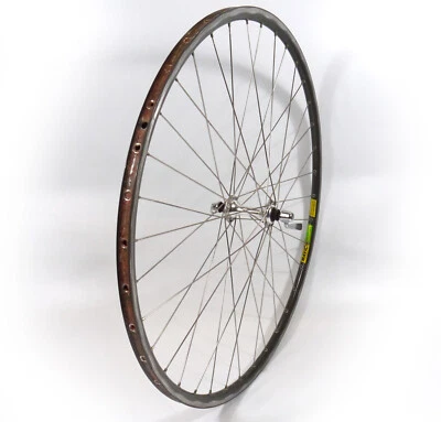 SHIMANO Dura Ace Nabe x MAVIC Mach2 CD2 Vorderrad 28" 700c front wheel Tubular - Bild 1 von 4