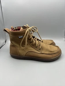 Lems Boulder Boot Shoe Mens Size 11 Hiking Casual Lace Up Lightweight Flannel - Picture 1 of 7