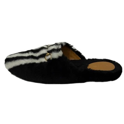 $980 Gucci x Adidas negro/blanco horseblt toboganes talla 9/39 Foto 1 de 4