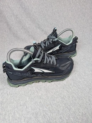 Altra Lone Peak 4.5 Women’s Trail Running Shoes Black Blue Teal Size 6 Zero Drop - Image 1 of 4