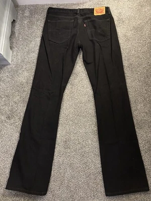 Jeans bootcut Levi's 527 36x36 preto - Imagem 1 de 3