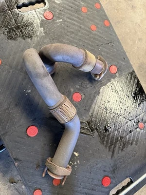 Tubo de escape turbo de 6,0 L tubo en Y | Se adapta a 03 04 05 06 07 Ford F250 F350 Foto 1 de 4