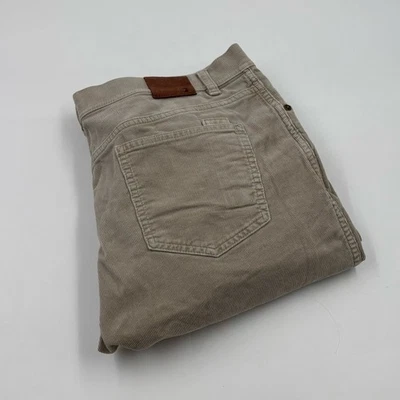 Calça masculina perna reta veludo bronzeado 35/34 Duck Head - Imagem 1 de 4