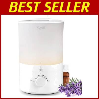 Top Fill Humidifier with Night Light and Plants - Image 1 of 4