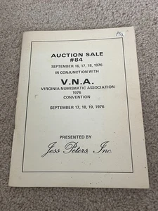 Post Auktion Verkauf #84 VNA Katalog Jess Peters - 09/1976 L2 - Bild 1 von 4