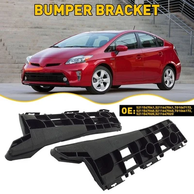 Juego de soportes de parachoques para Toyota Prius 2010-2015 Prius 2012-2015 enchufables delanteros 2 piezas Foto 1 de 4