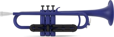 Plastique Trompette Sib Bell: 129mm Super Léger avec Embouchure & Étui Bleu Mat - Photo 1/4