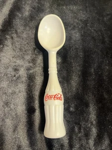 Coca-Cola Ice Cream Scoop Plastic White Red Logo  Advertising Collectible 1998 - Picture 1 of 9