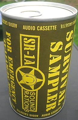 Various - Survival Sampler SR-1A Sound Rations (Cass, Smplr) (Very Good Plus (VG - Image 1 of 4
