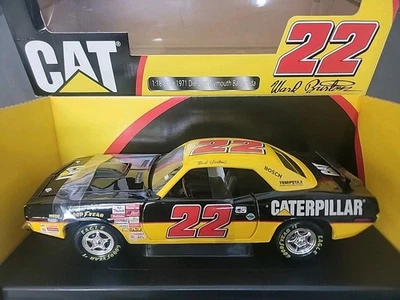 1971 Plymouth Barracuda:18 Racing Champions #22 Ward Burton Caterpillar - Imagem 1 de 4