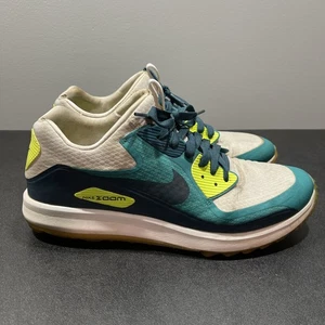 Nike Air Zoom Golf 90 IT Herren 10 Weiß Blau Volt Spikeless Schuhe 844569-002 - Bild 1 von 11
