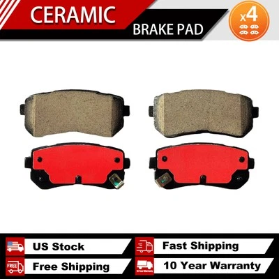 Rear Ceramic Brake Pads D2188 Fit for Hyundai Kona 2018-2023, On Sale - Imagem 1 de 4