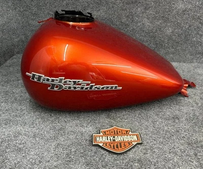 OEM HARLEY-DAVIDSON 14-23 TOURING ORANGE LAVA GAS TANK Foto 1 de 4