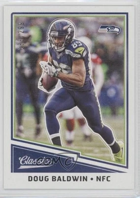 2017 Panini Classics Red Back /299 Doug Baldwin #97 - Image 1 of 2