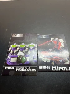 Transformers Cupola MTRM-01 07 Visualizers Maketoys ReMaster Instructions W17 - Bild 1 von 6
