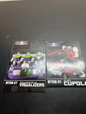 Transformers Cupola MTRM-01 07 Visualizadores Maketoys ReMaster Instrucciones W17 - Imagen 1 de 4