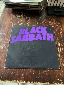 Black Sabbath - Master Of Reality - Vintage Poster & Vinyl Record LP Album - Photo 1/24