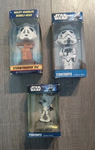 Lot Of 3- Star Wars Funko- Wobbler bobble heads. New. See Description - Picture 1 of 11