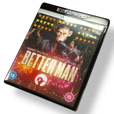 Better Man  4K UltraHD Robbie Williams, Freepost - Image 1 of 4