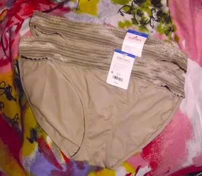 2 BRAGAS BIKINI NUEVAS ADVERTENCIAS 05509 200 SIN PELLIZCOS SIN PROBLEMAS ENCAJE CINTURA XL/8 Foto 1 de 2